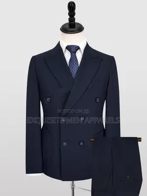 Designer Double Breasted Belt Strap Turkish Men’S Suit