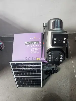 Dual Lens Solar Camera Ubox