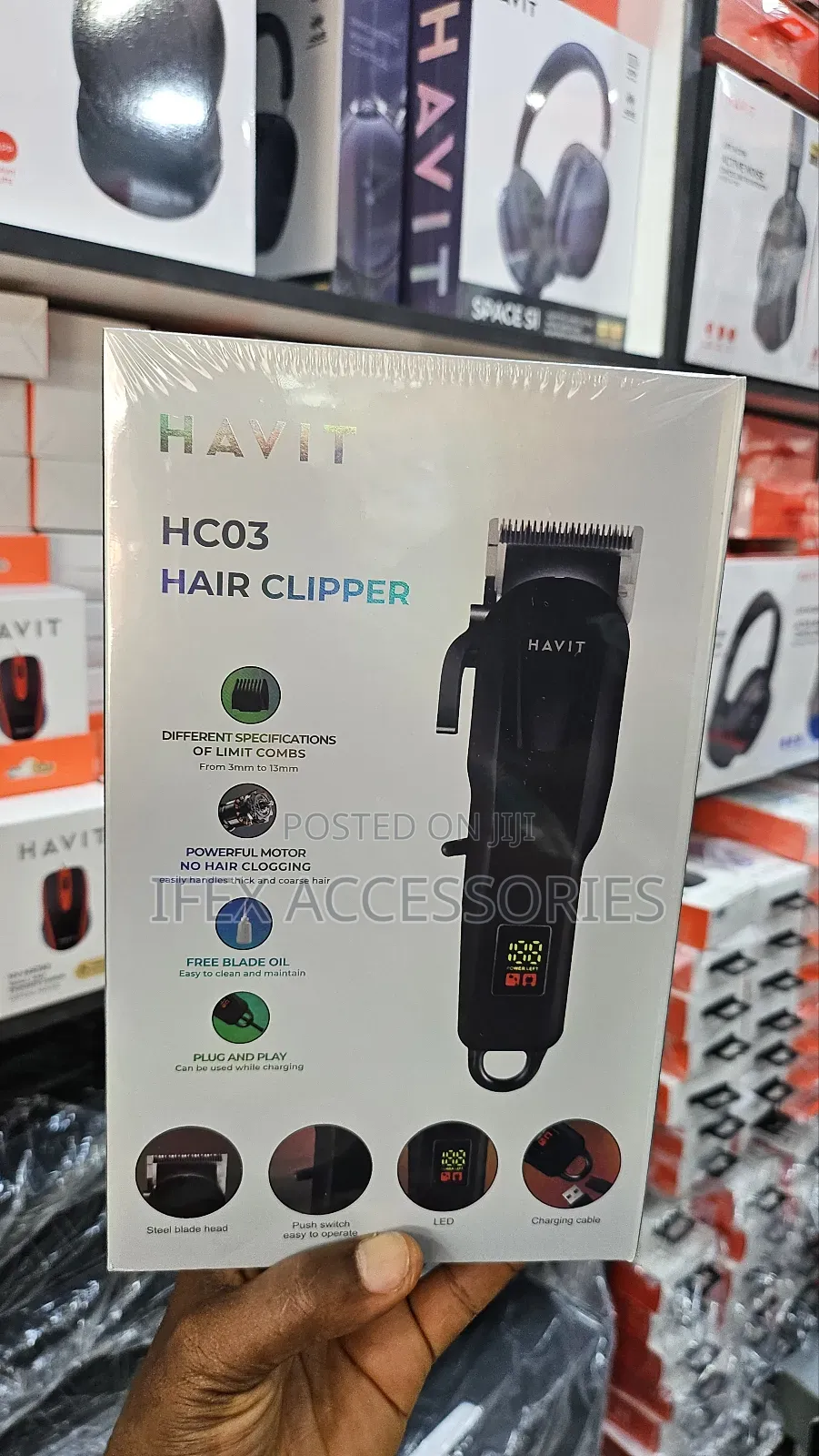 Havit Hc03 Hair Clipper