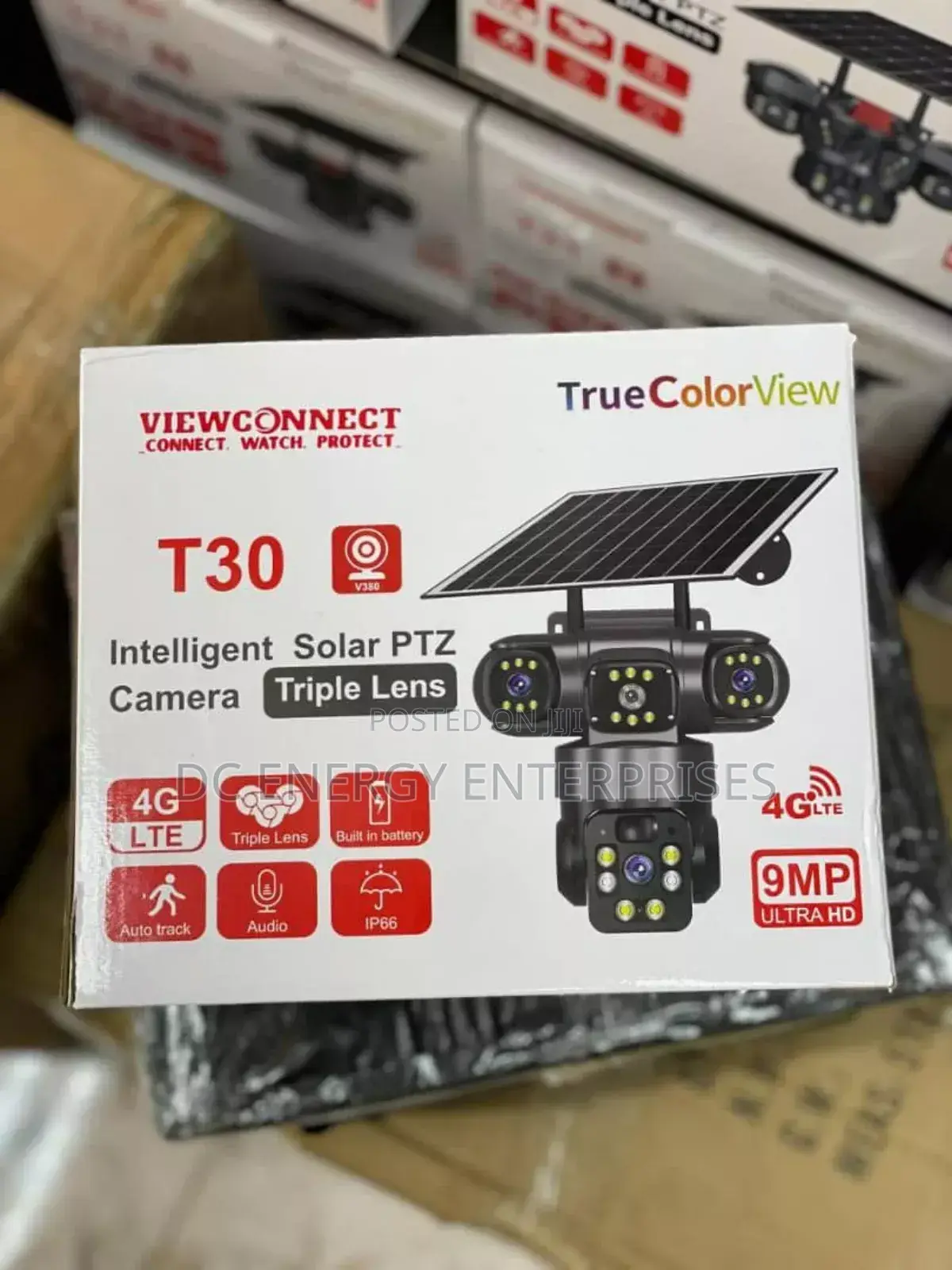 T30 Triple Lens Solar Camera