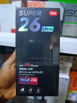 New Itel S26 Ultra 256 GB Blue