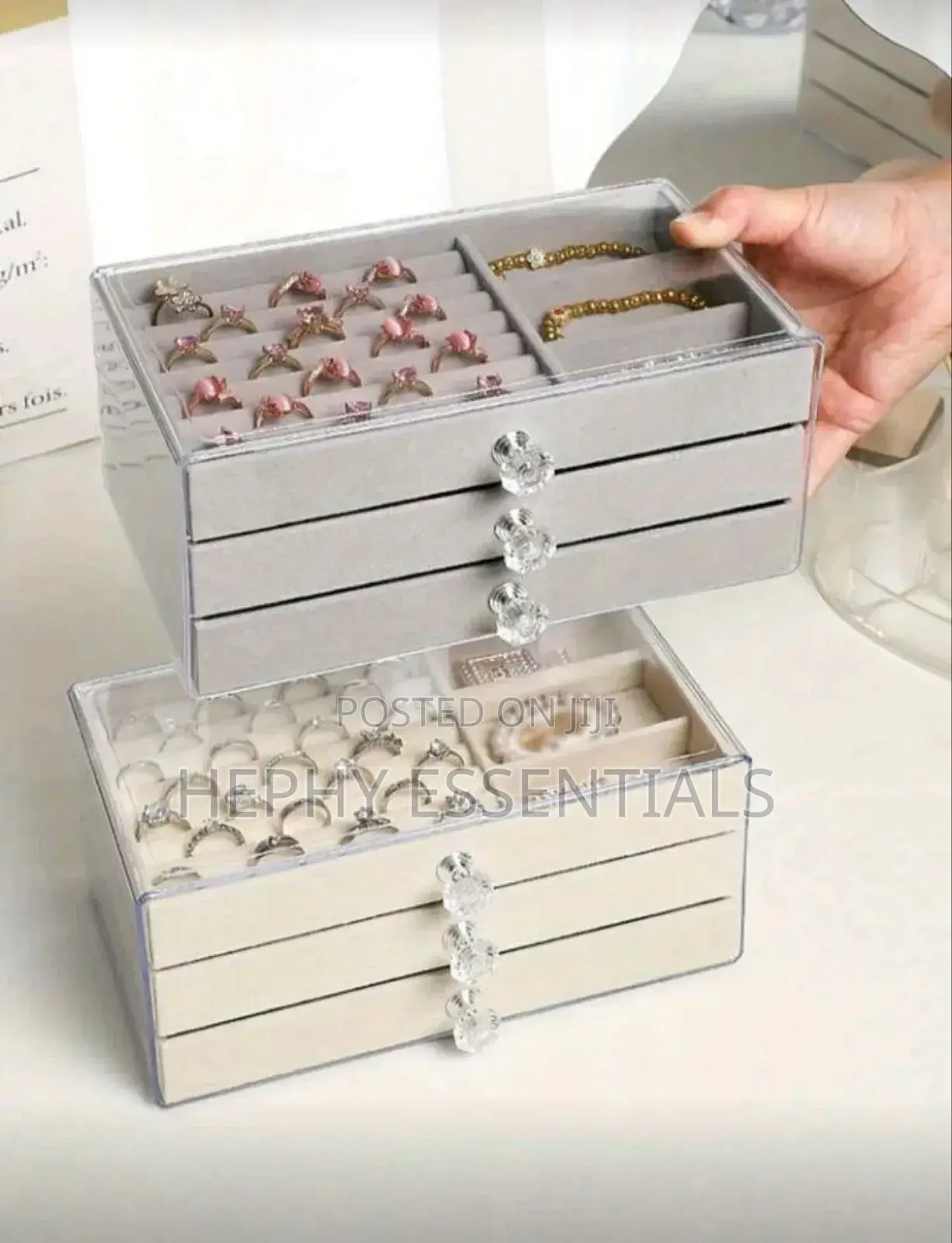 3 Layer Jewelry Box