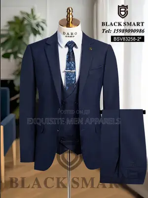 Quality Blacksmart 2button Turkish Men’S Suit