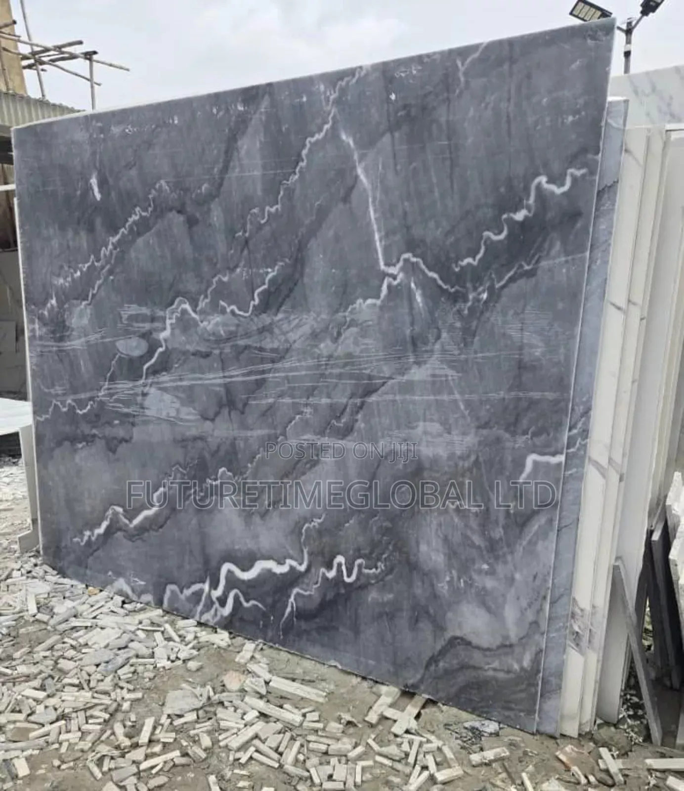 Grey Marble Quartz Slab