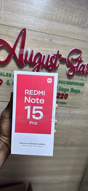 New Xiaomi Redmi Note 15 Pro 256 GB Black