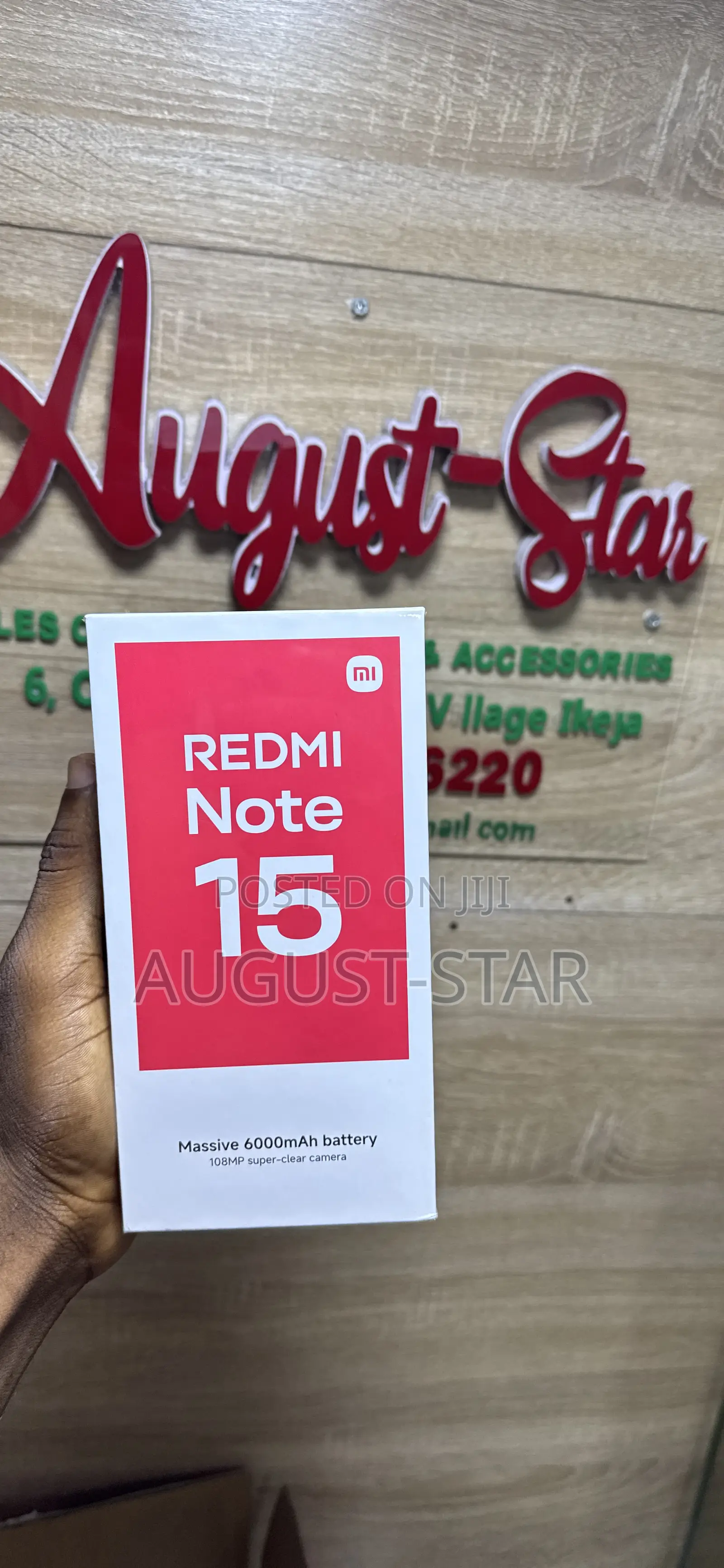 New Xiaomi Redmi Note 15 128 GB Black
