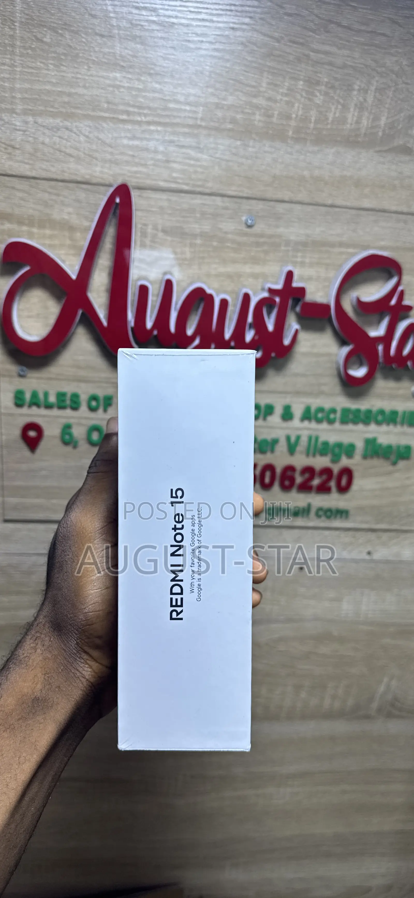 New Xiaomi Redmi Note 15 128 GB Black