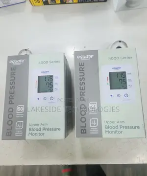 Equate Upper Arm Blood Pressure Monitor With Wide Range Cuff Irregular