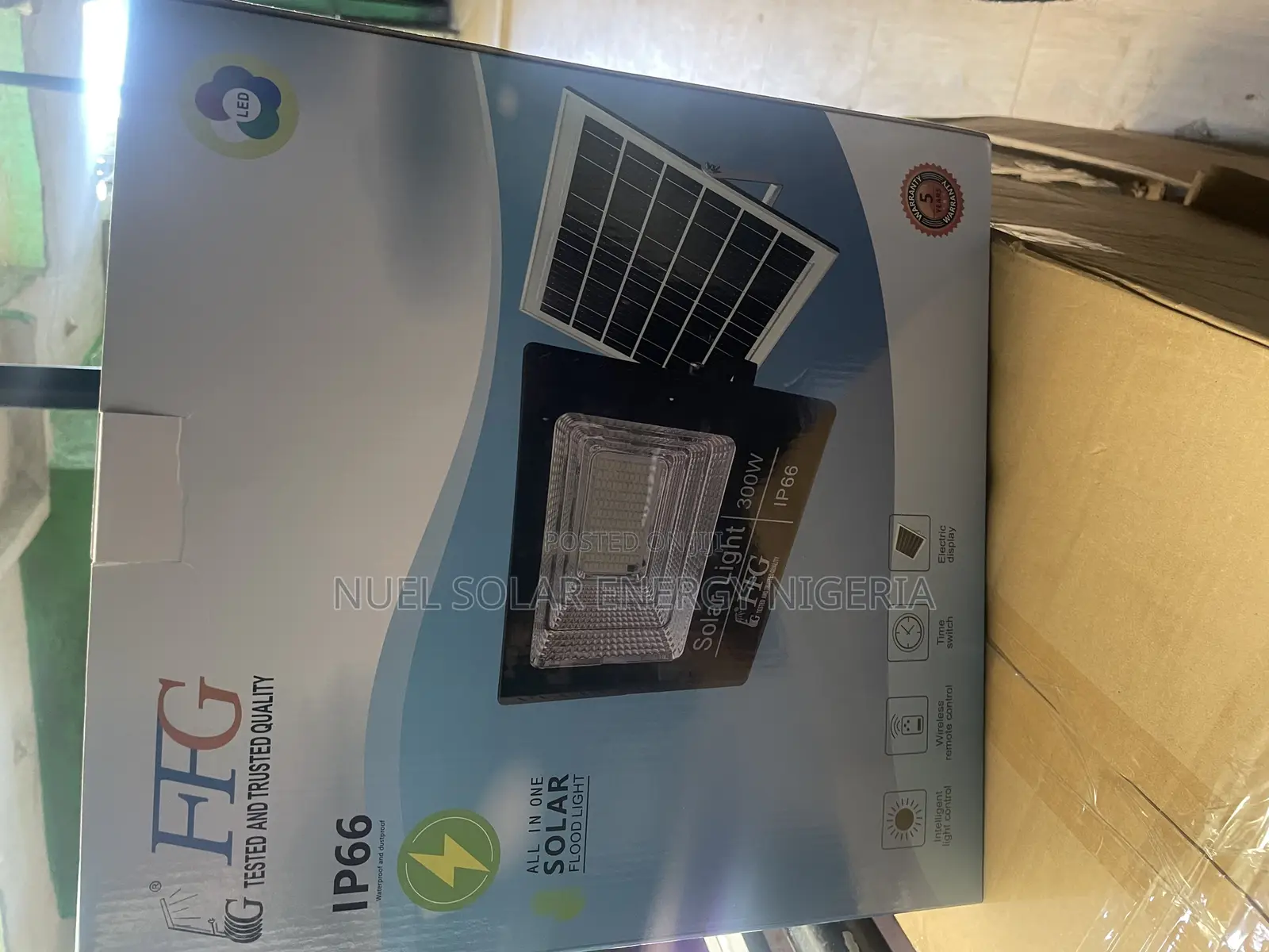 FFG 300w Solar Flood Light