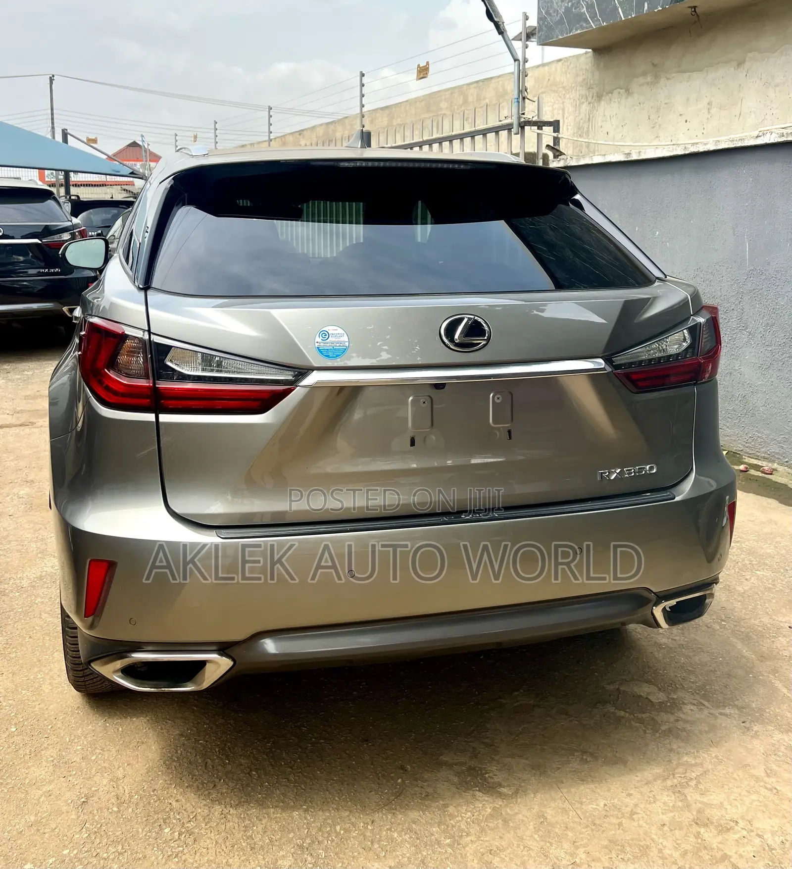 Lexus RX 2017 Gold