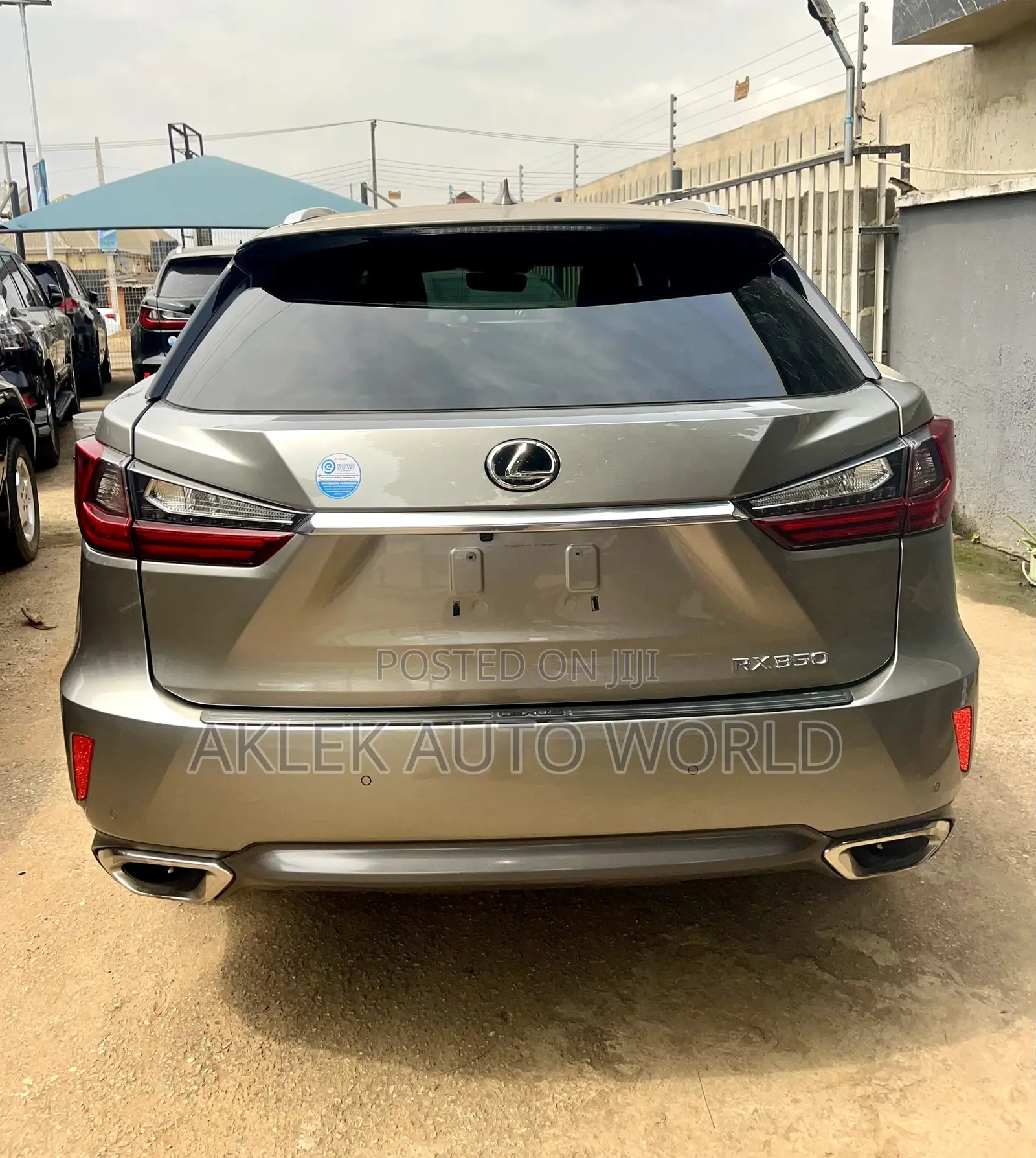 Lexus RX 2017 Gold