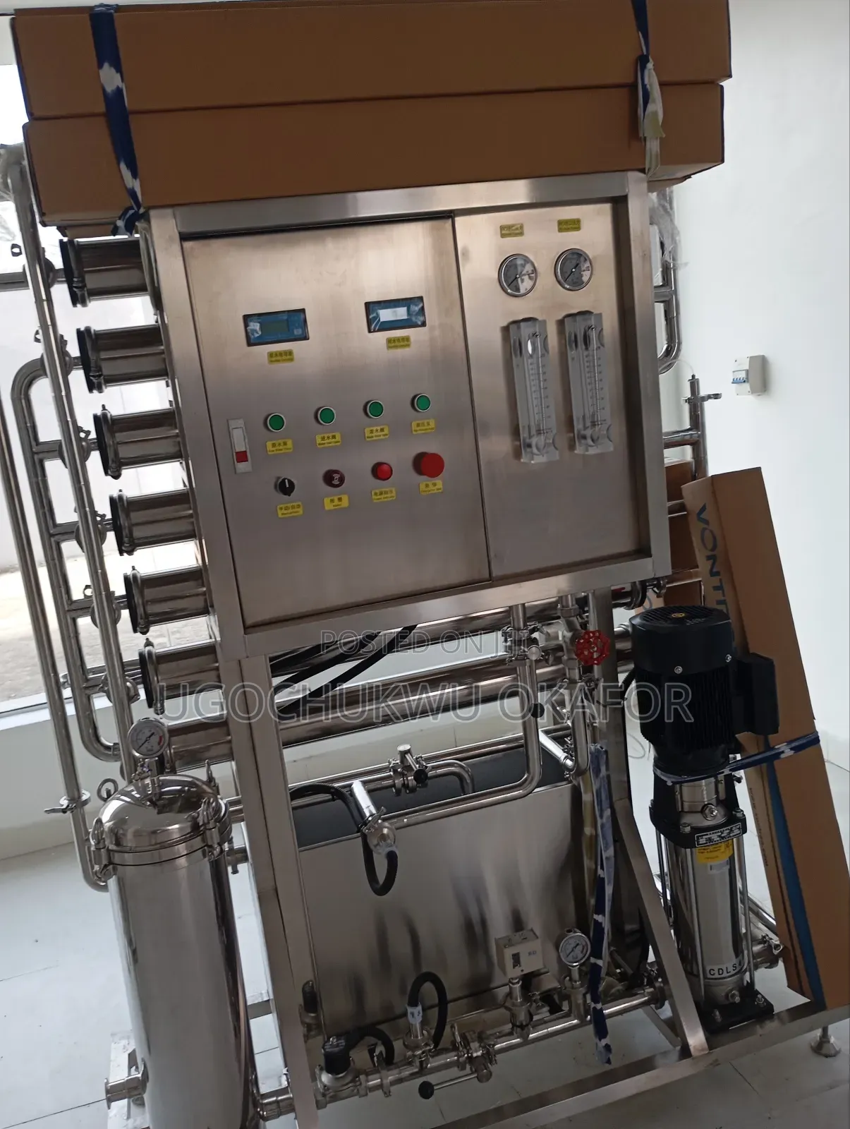 2ton Reverse Osmosis Machine