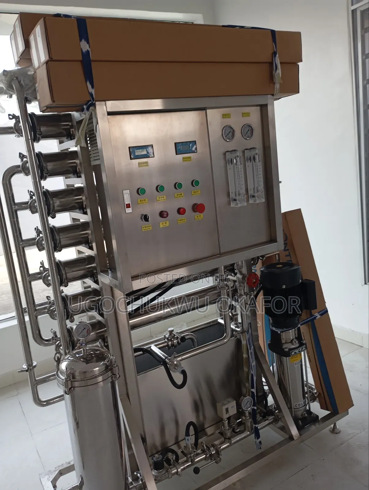 2ton Reverse Osmosis Machine