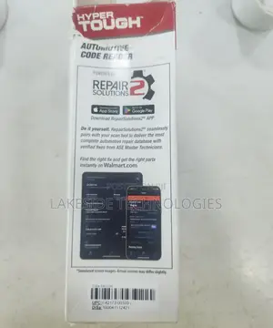 Hyper Tough Ht100 Code Reader, 1996 Newer Obd2 Vehicles, Free Fix