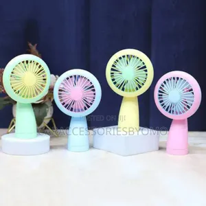Rechargable Mini Fan With Light