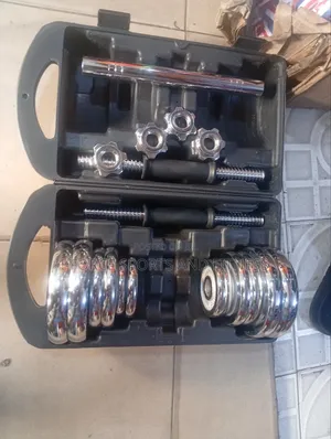 20kg Chrome Dumbbell Box