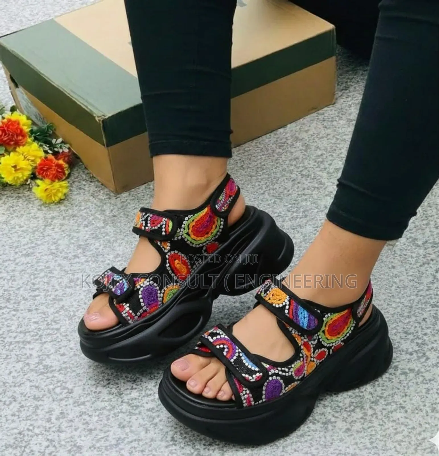 Female High Sole Sandals