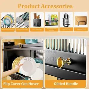 3-Layer Dish Drying Rack Over Sink