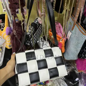 Woman Handbag Lady Bag Woman Gift Black and White Bags