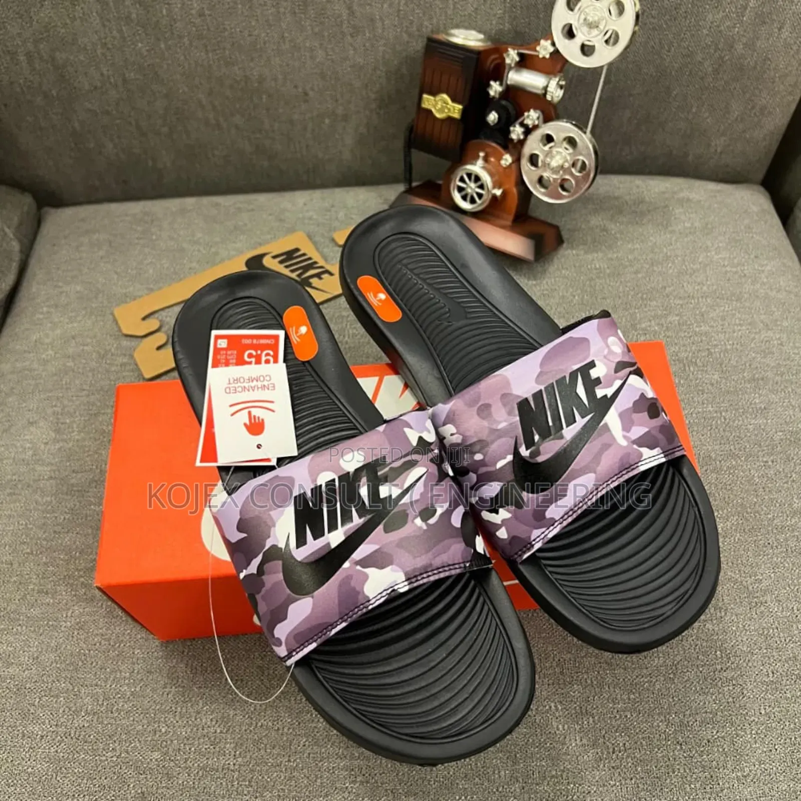 Nike Sb Comfy Multi Color Slides