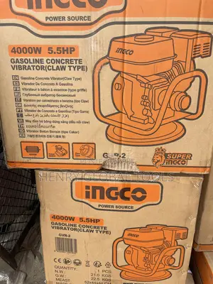 Ingco Gasoline Concrete Vibrator Machine