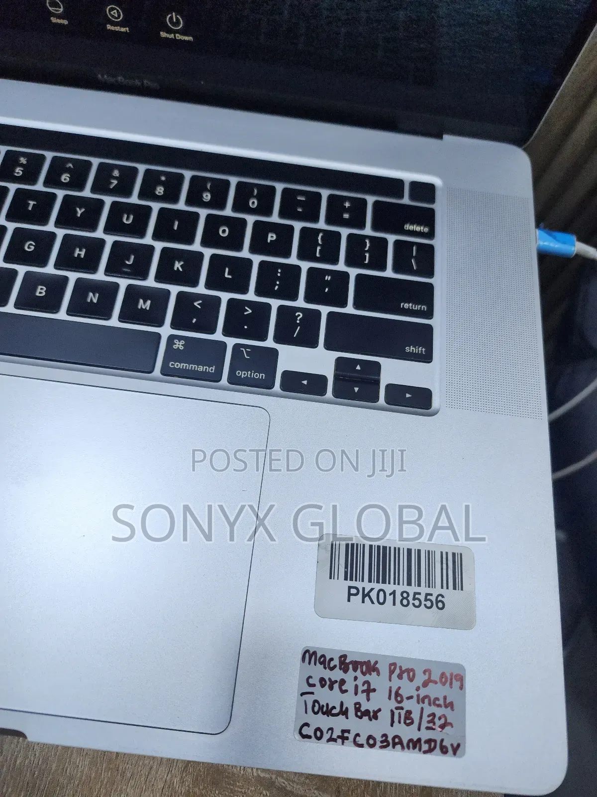 Laptop Apple MacBook Pro 2019 32GB Intel Core i7 SSD 1T