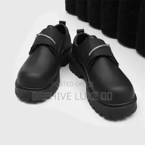 Luxury Men's Platform Zip Flap Shoes