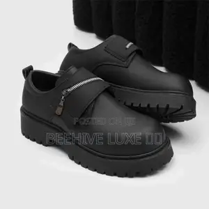 Luxury Men's Platform Zip Flap Shoes