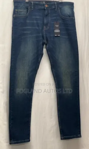 Authentic Next Designer Men's Jeans Slim Fit Blue Wash W36 L34 From Uk