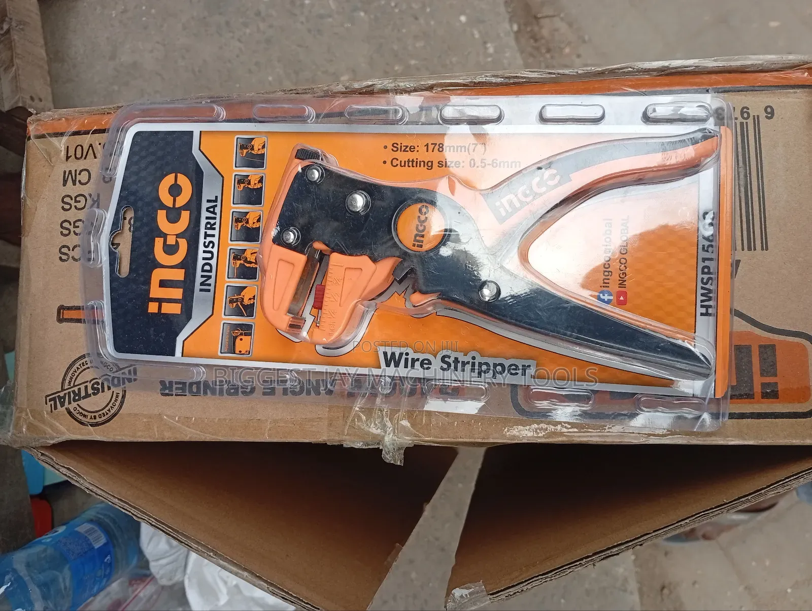 Wire Stripper Ingco 178mm