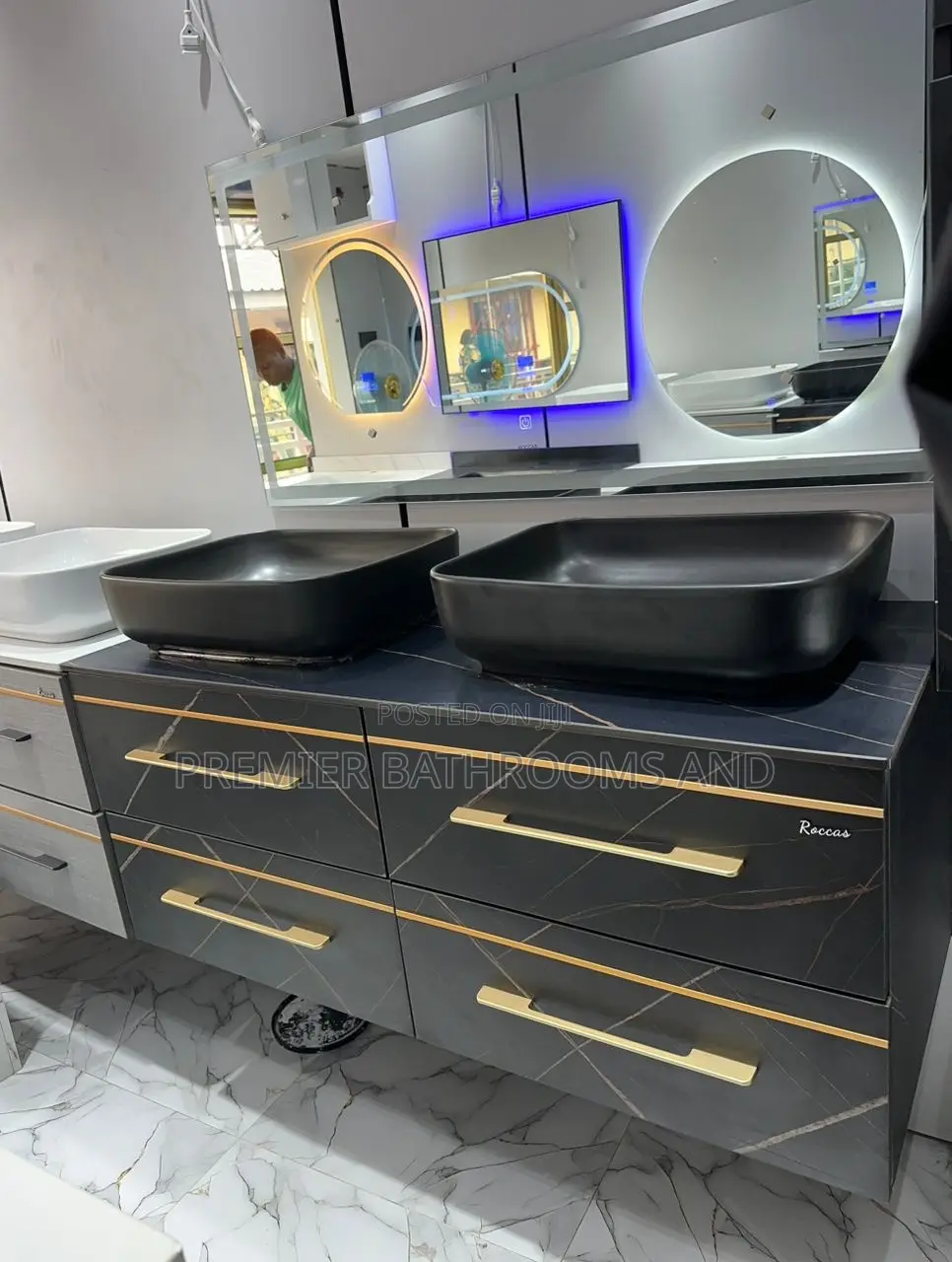 Double Cabinets Basin