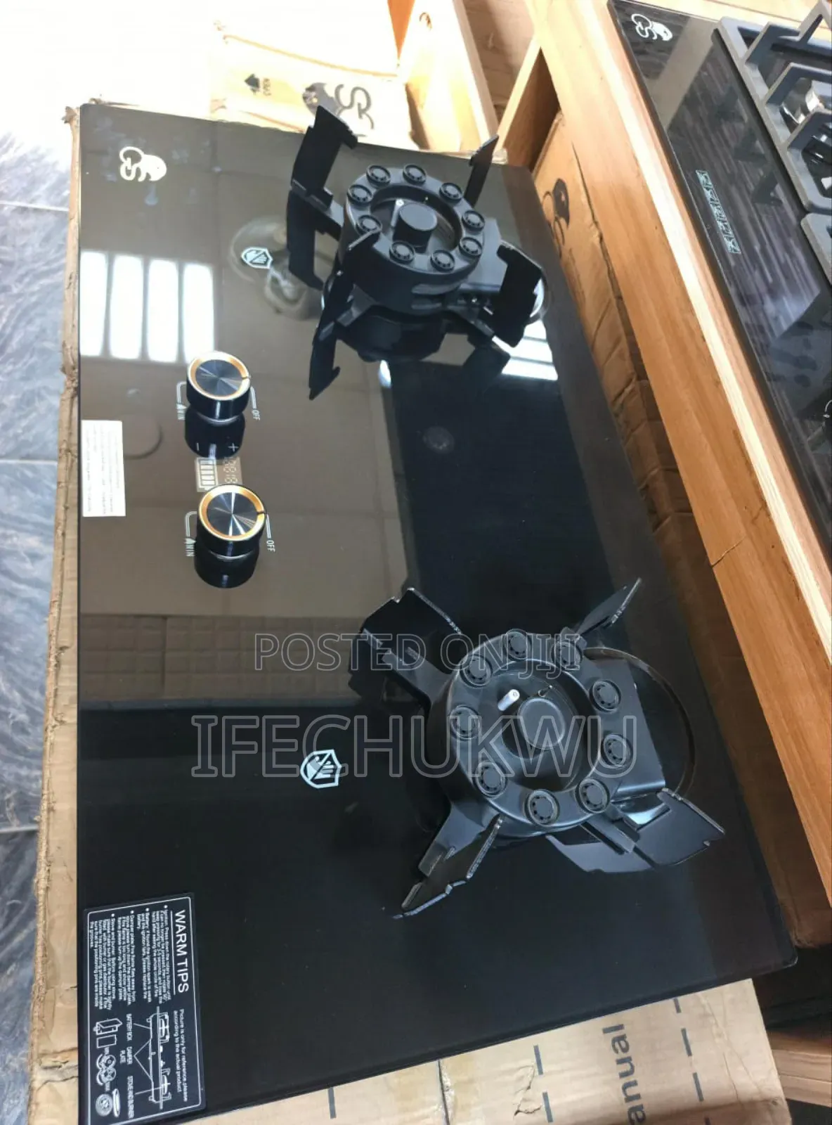 Original Gs Turkey Design Built-in Flips Up 2 Burners Automatic Cooker