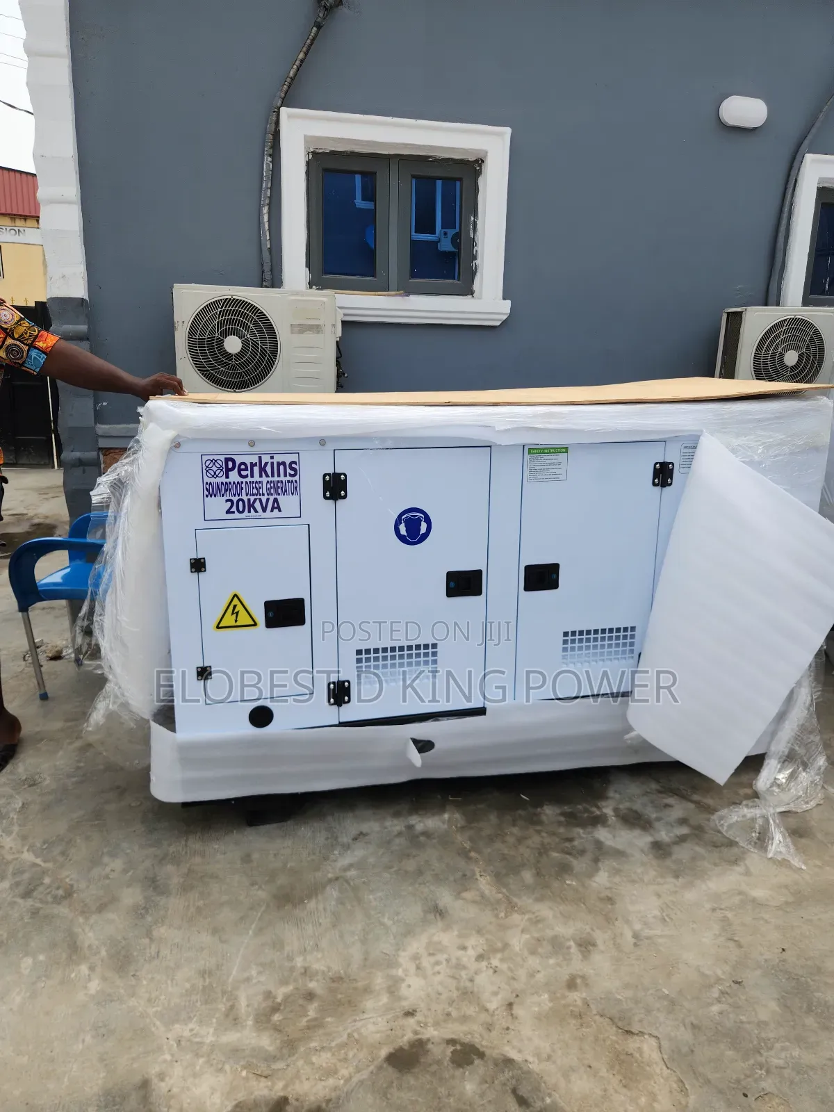 20kva Perkins Diesel Soundproof Generator With 100% Pure Copper Coil