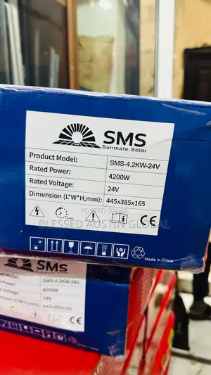 4.2kva 24v Sms Solar Inverter. Very Strong And Reliable