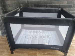 Red Kite Baby Cot Play Pen Black