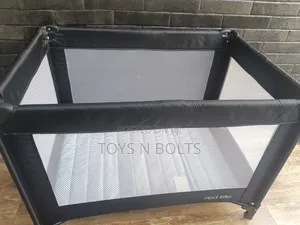 Red Kite Baby Cot Play Pen Black