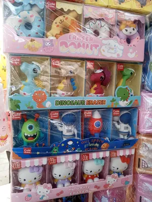 Big 3d Erasers by 12 Peices_ Partypack Fillers
