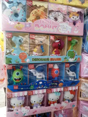 Big 3d Erasers by 12 Peices_ Partypack Fillers