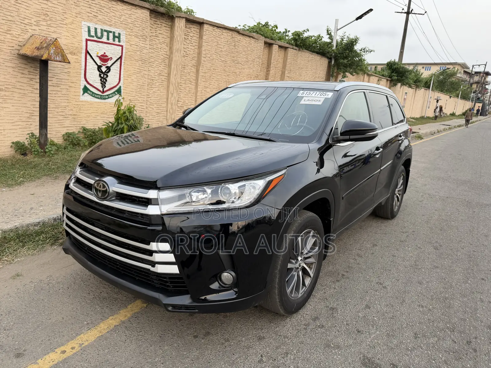 Toyota Highlander XLE 2019 Black