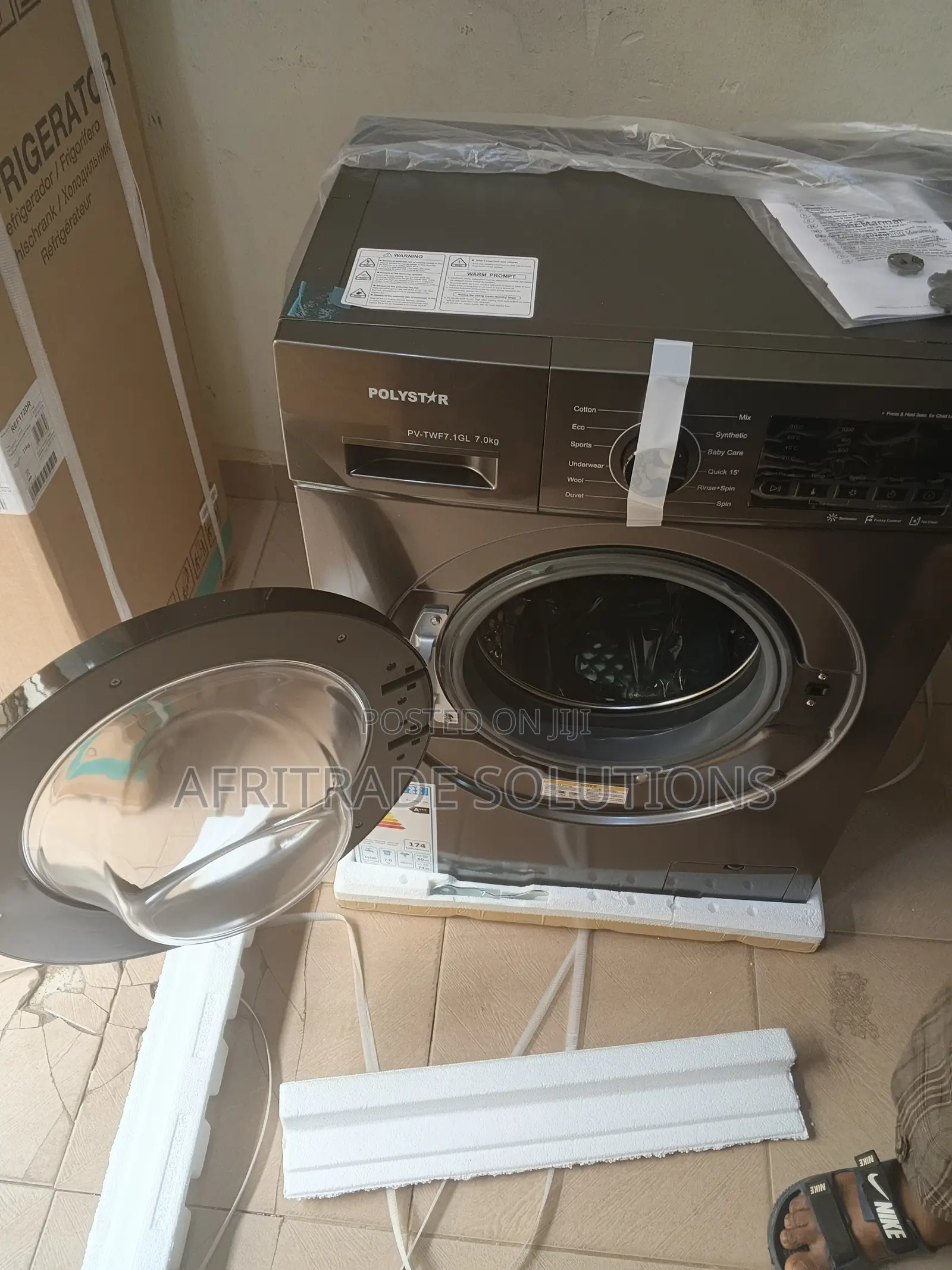 Polystar 6kg Front Load Automatic Washing Machine