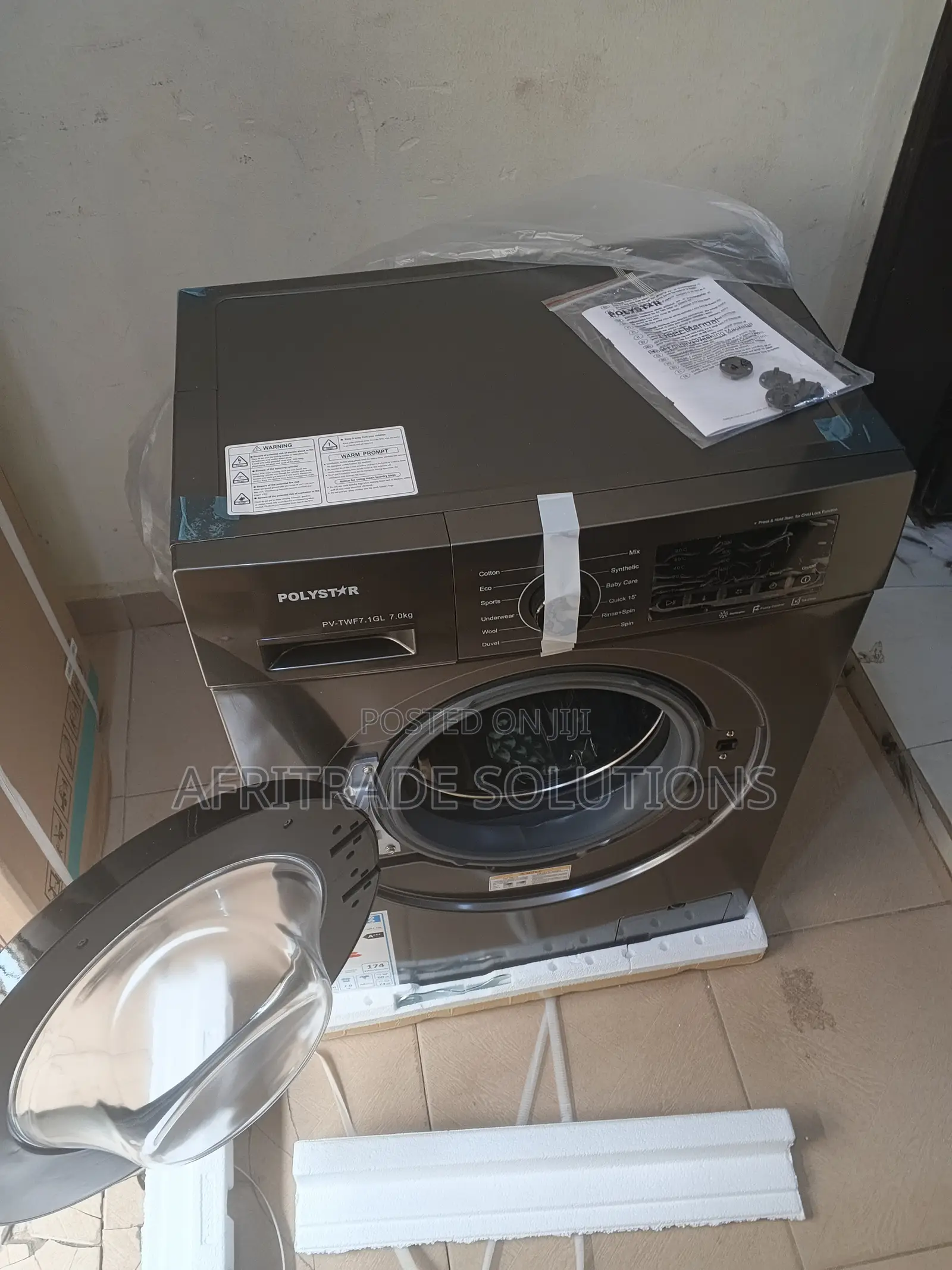 Polystar Ecowash Pv=Twf7.1gl 7kgfront Load Automatic Washing Machine