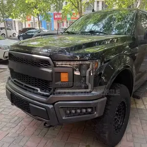Front Bumper Grill With Built-in LED Lights for Ford F-150 (2015-2017)