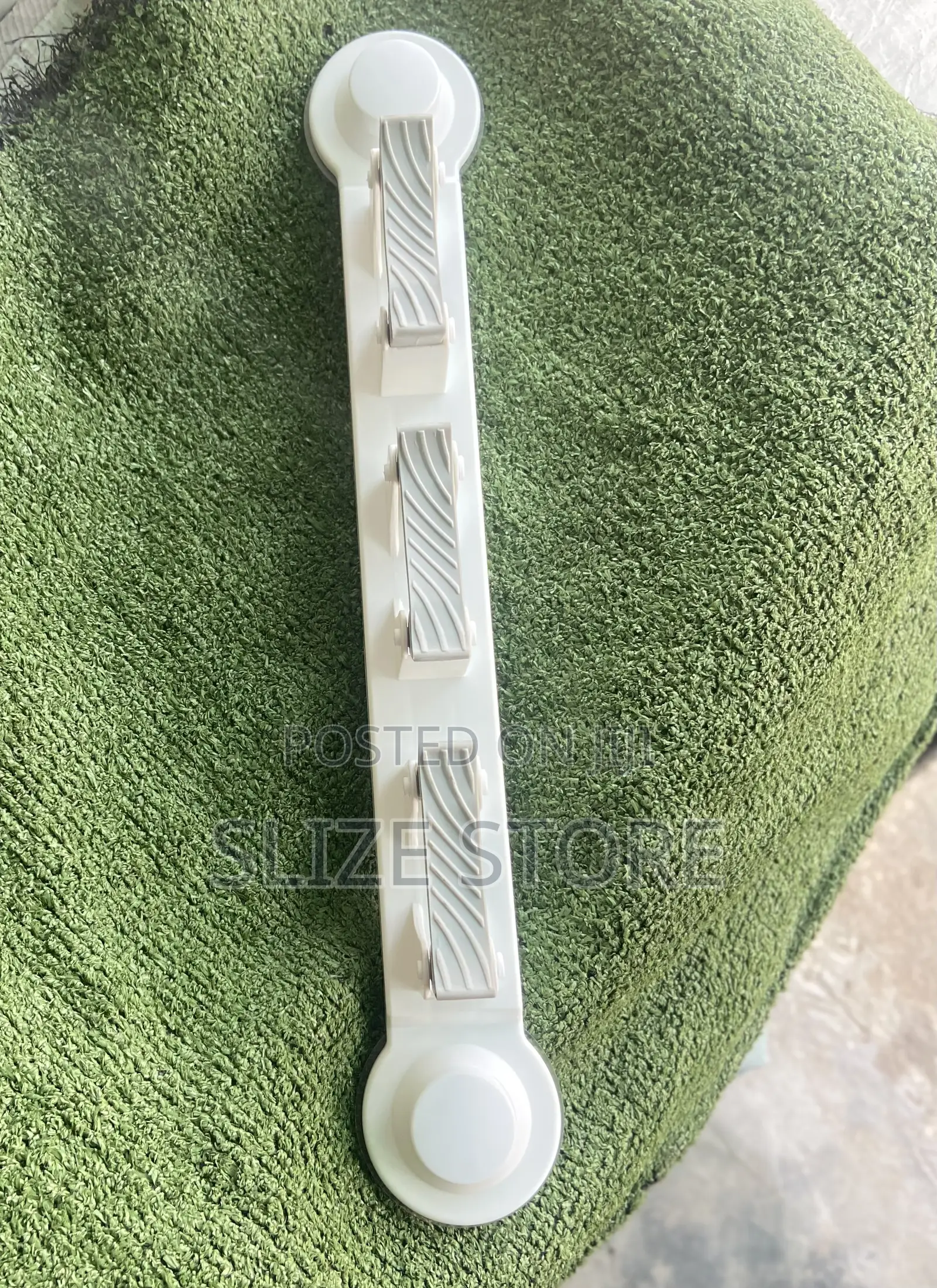Wall Mounted 3 Hook Mop Holder
