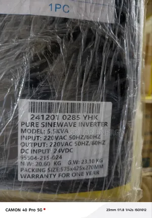 Yohako Inverter 5.5kva 24v Non Hybrid