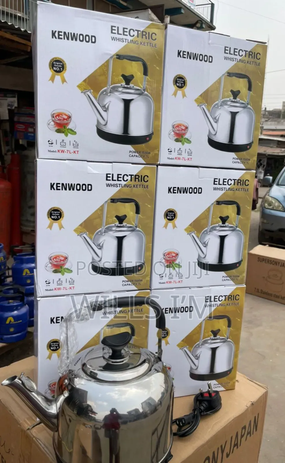 7l Kenwood Electric Whistling Kettle