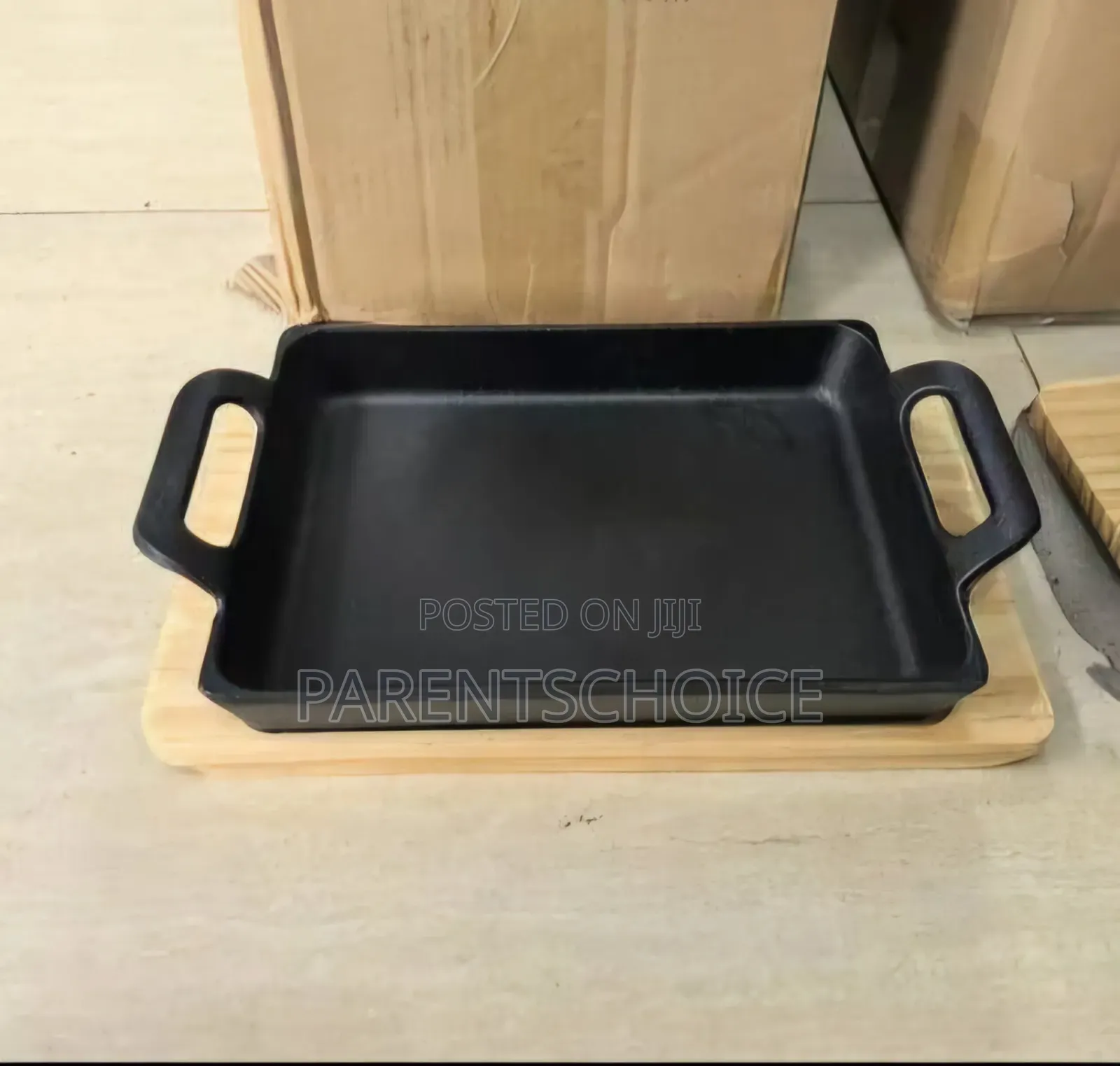 Cast Iron Sizzler Grill Plate