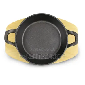 Cast Iron Round Sizzling Plate Cast Iron Steak Pan