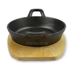 Cast Iron Round Sizzling Plate Cast Iron Steak Pan