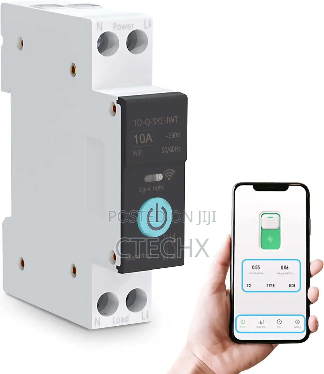 25a Smart Wifi Switch Circuit Breakers, Mobile Phone Remote Control