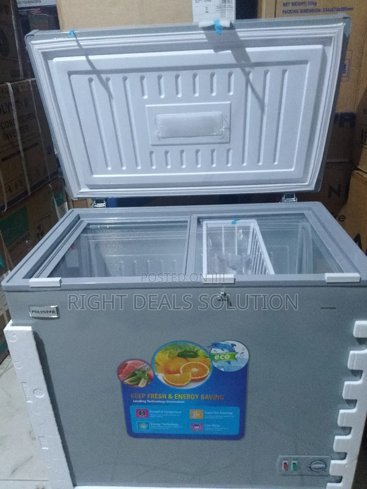 Compact Efficient: The Polystar 200 Litres Chest Freezer"